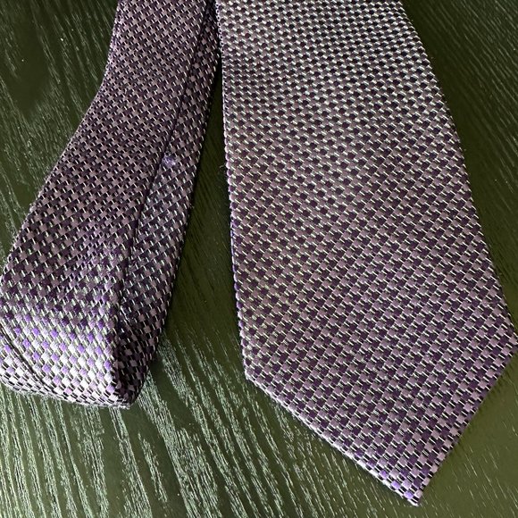 Donald J. Trump Other - Donald J. Trump Signature Collection Necktie - Geometric Purple Tie - 100% Silk